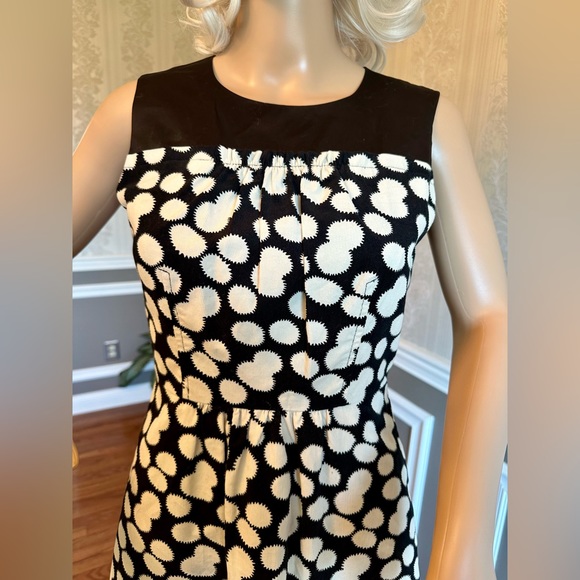 ANTHROPOLOGY/LEIFNOTES DRESS!🤩Blk/White/Size-2 - Picture 3 of 16